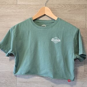 Dickies Olive Green Cropped Tee